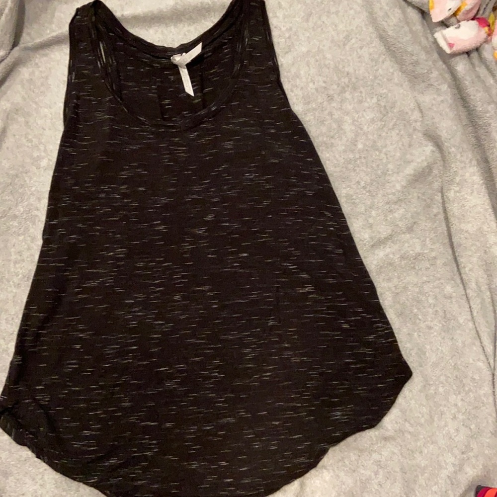 black tank top